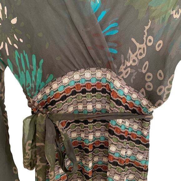 Missoni Mixed Media Textured Knit Skirted Dress XS - Picture 4 of 6